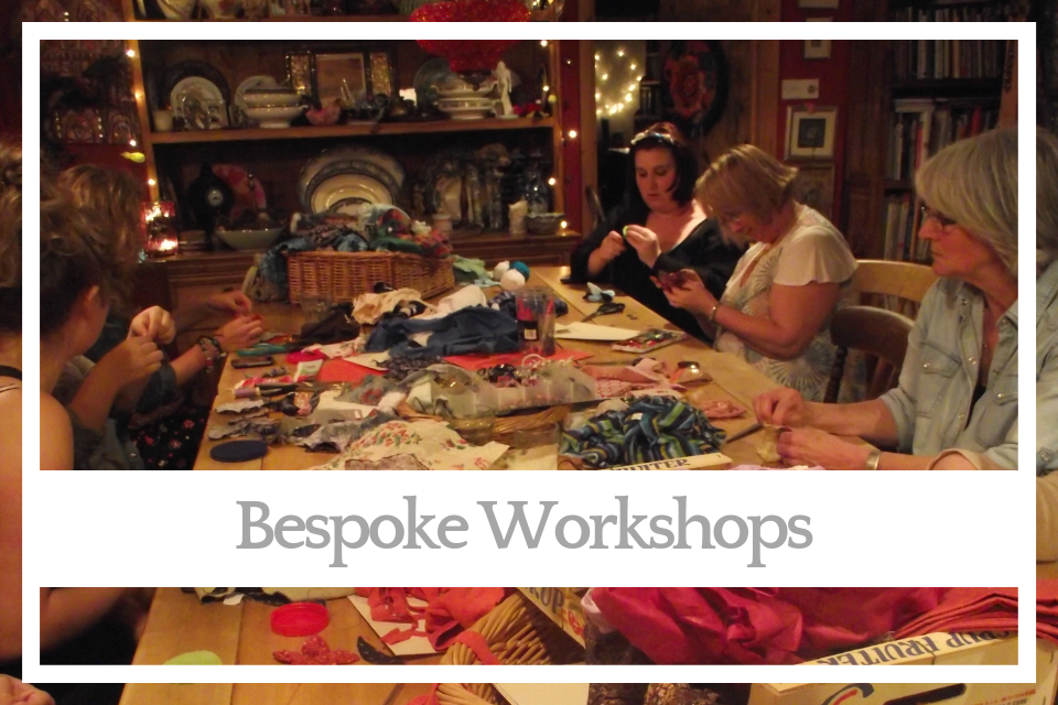 bespoke contemporary craft group workshops at Mad Hatters Studio near Plymouth