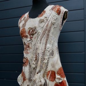 Nuno Felt Fashion Design and Eco Dyeing with Charity Vdmeer